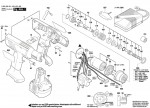 Bosch 0 602 490 462 EXACT 6 Cordless Screw Driver Spare Parts
